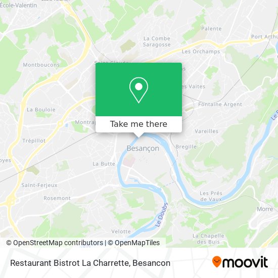 Restaurant Bistrot La Charrette map