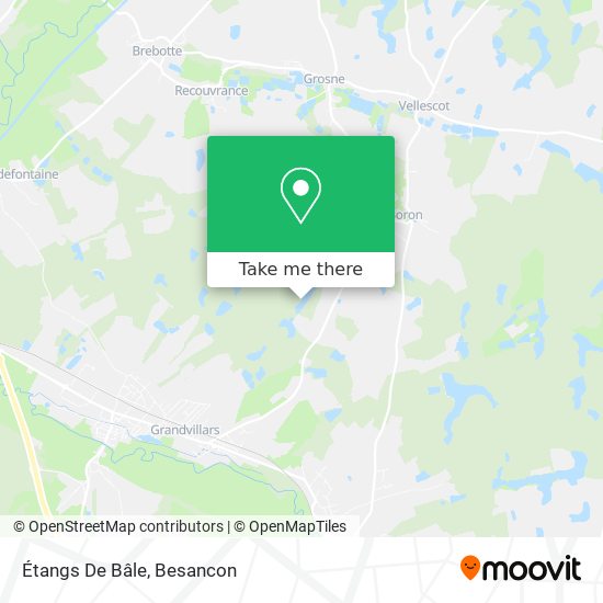 Étangs De Bâle map