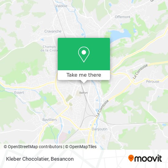 Kleber Chocolatier map