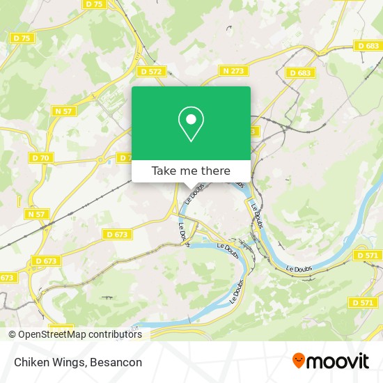 Chiken Wings map