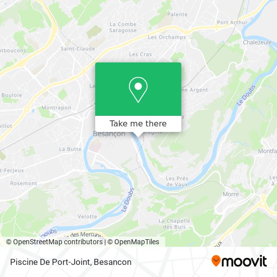Piscine De Port-Joint map
