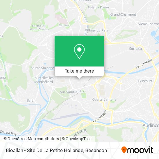 Bioallan - Site De La Petite Hollande map