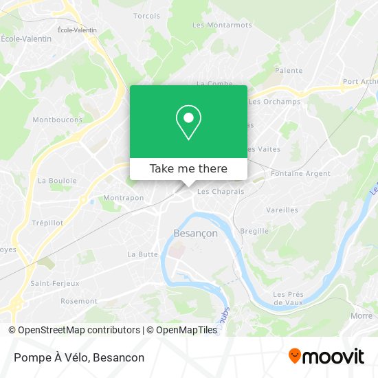 Pompe À Vélo map