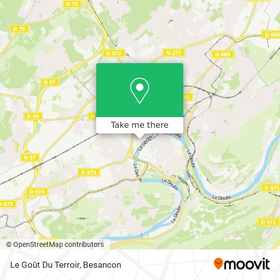 Le Goût Du Terroir map