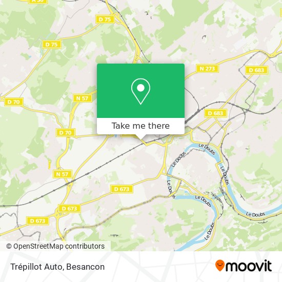 Trépillot Auto map