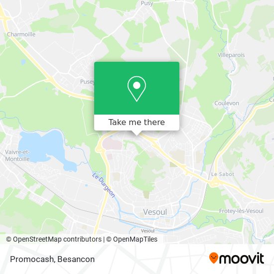 Promocash map