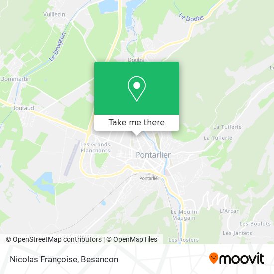 Nicolas Françoise map