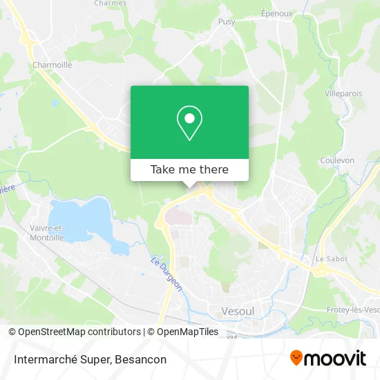 Intermarché Super map