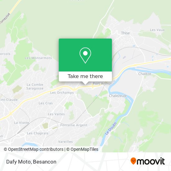 Dafy Moto map