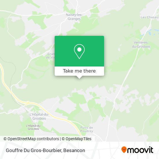 Gouffre Du Gros-Bourbier map