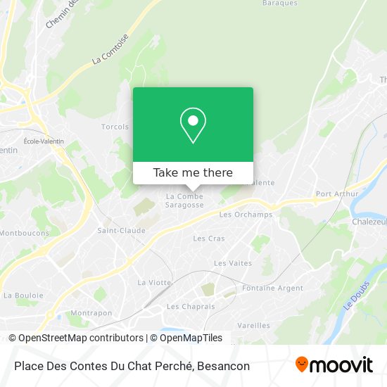 Place Des Contes Du Chat Perché map