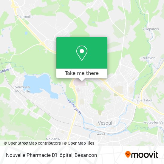 Nouvelle Pharmacie D'Hôpital map