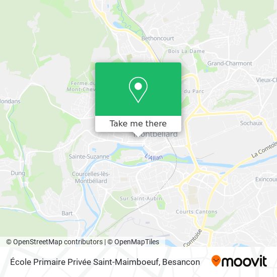 École Primaire Privée Saint-Maimboeuf map