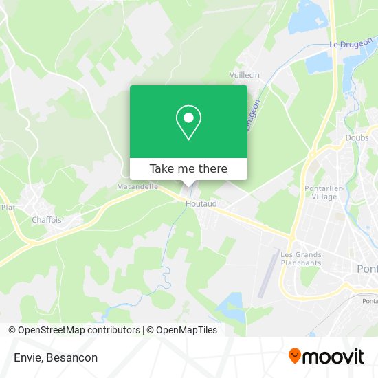 Envie map