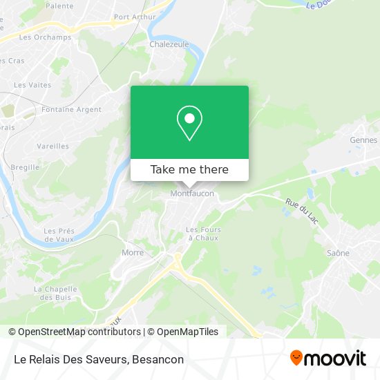 Le Relais Des Saveurs map