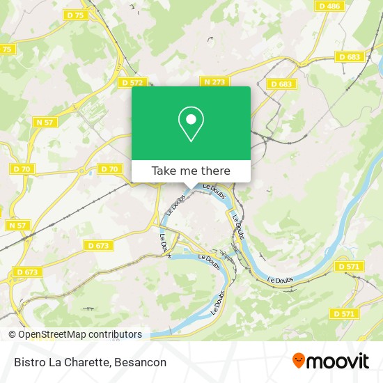 Bistro La Charette map