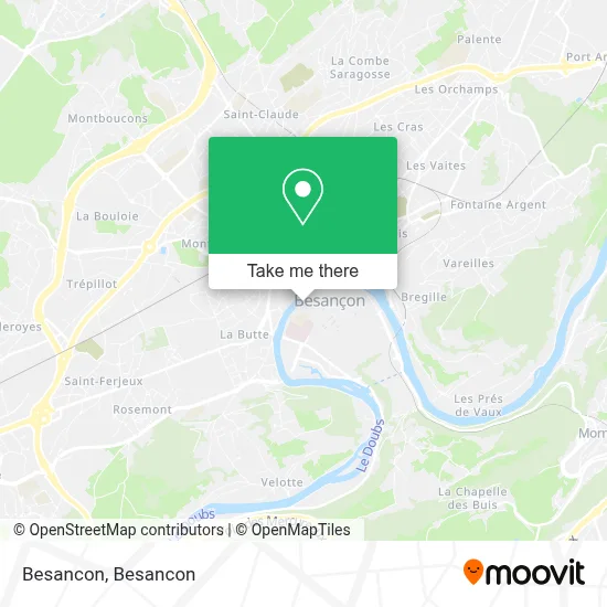Besancon map