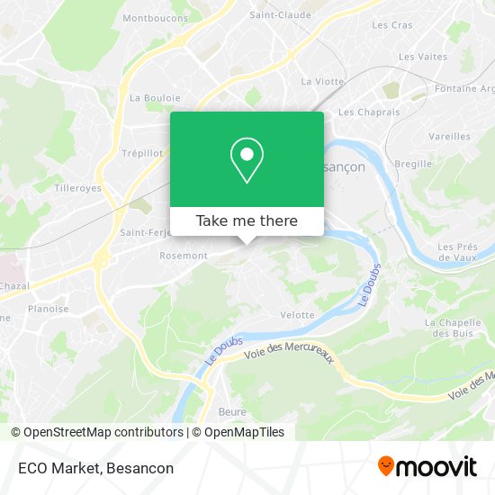 ECO Market map