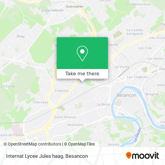 Internat Lycee Jules haag map