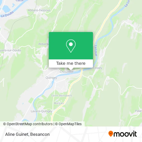Aline Guinet map