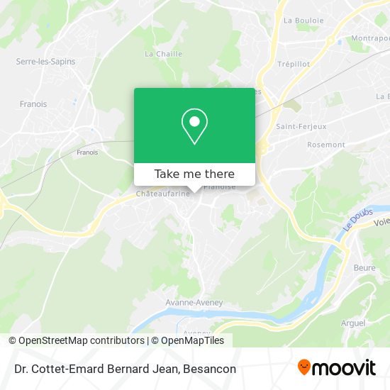 Dr. Cottet-Emard Bernard Jean map