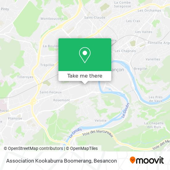 Mapa Association Kookaburra Boomerang