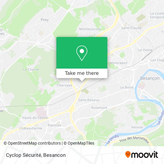 Cyclop Sécurité map