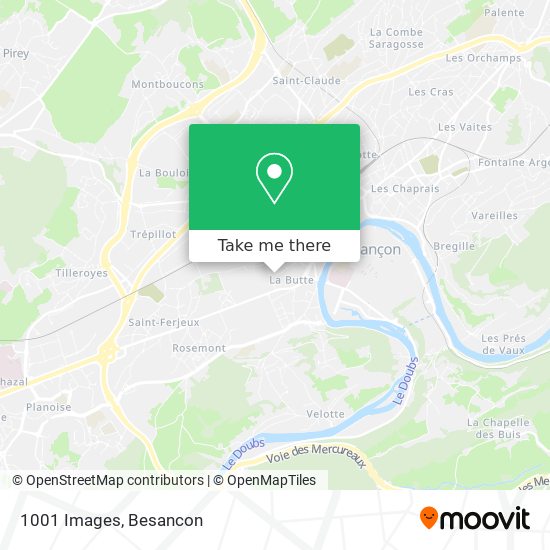 1001 Images map