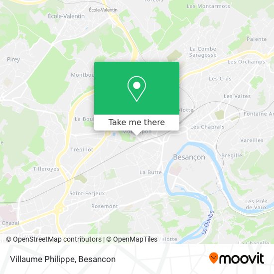 Villaume Philippe map