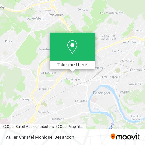 Vallier Christel Monique map