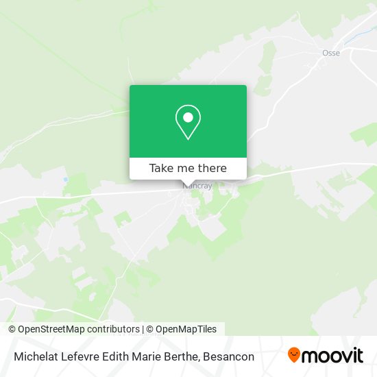 Michelat Lefevre Edith Marie Berthe map