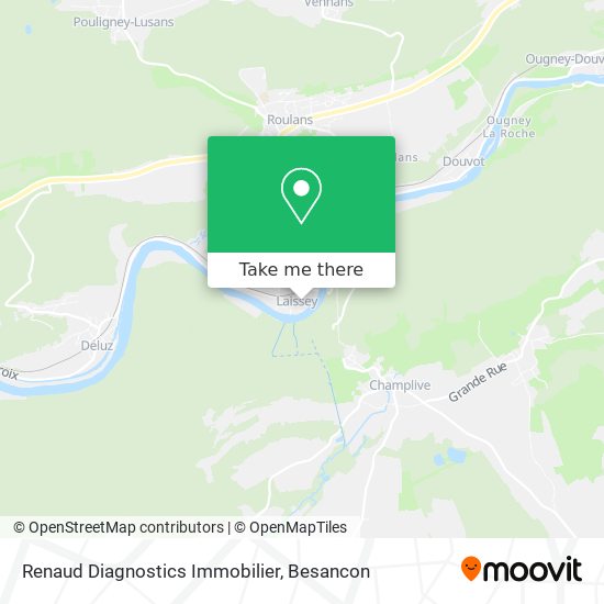 Mapa Renaud Diagnostics Immobilier
