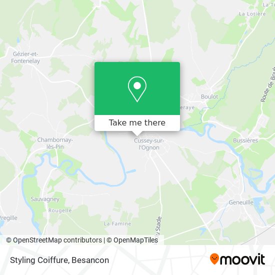 Styling Coiffure map