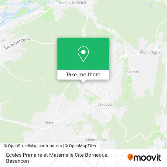 Ecoles Primaire et Maternelle Cite Borneque map