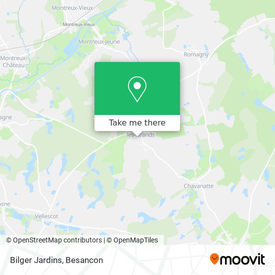 Mapa Bilger Jardins