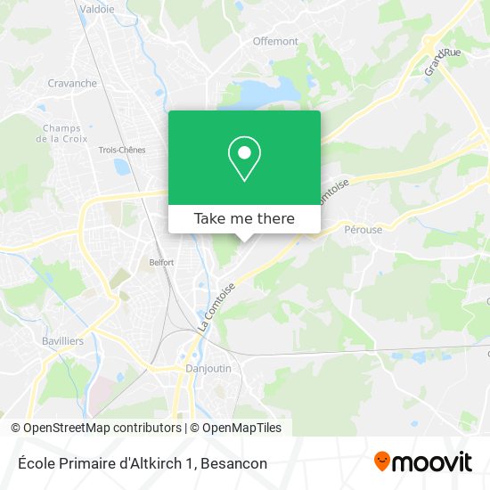 École Primaire d'Altkirch 1 map