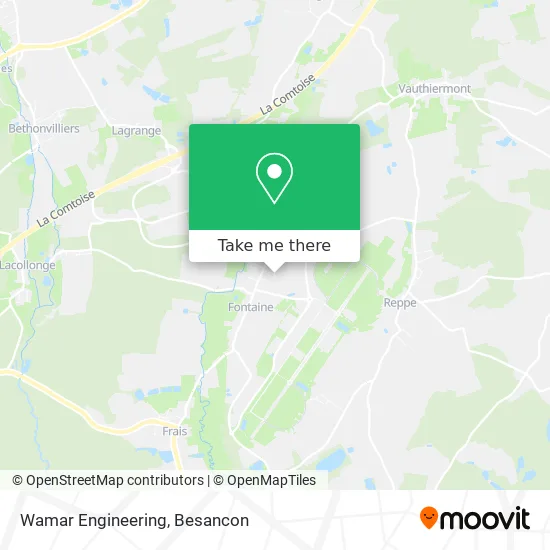 Wamar Engineering map