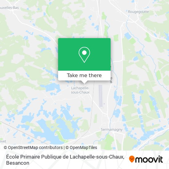 École Primaire Publique de Lachapelle-sous-Chaux map