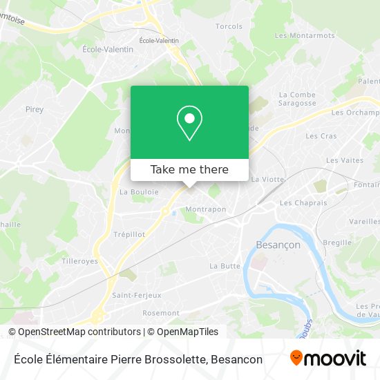 École Élémentaire Pierre Brossolette map