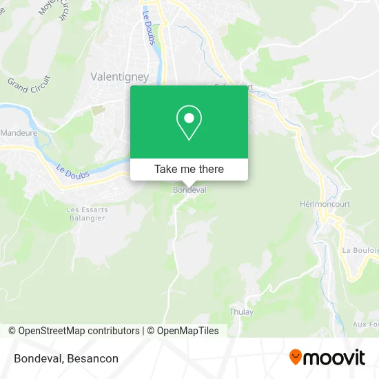 Bondeval map