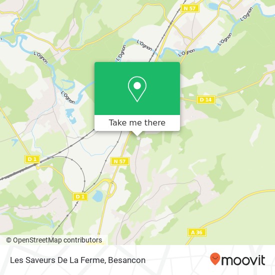 Mapa Les Saveurs De La Ferme