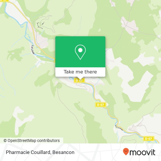 Pharmacie Couillard map