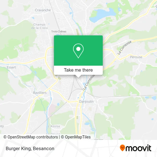 Burger King map