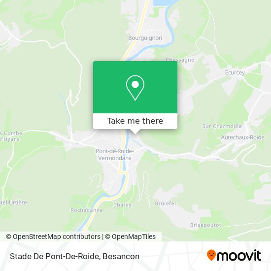 Stade De Pont-De-Roide map