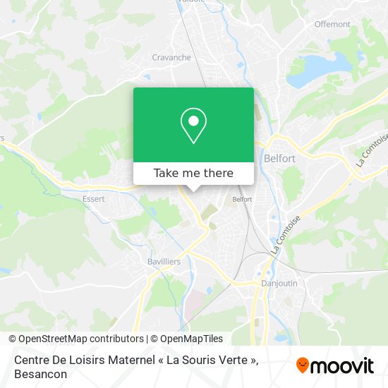 Centre De Loisirs Maternel « La Souris Verte » map
