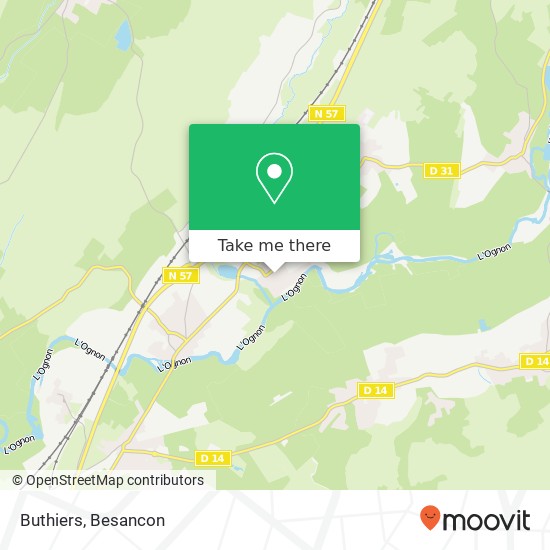 Buthiers map