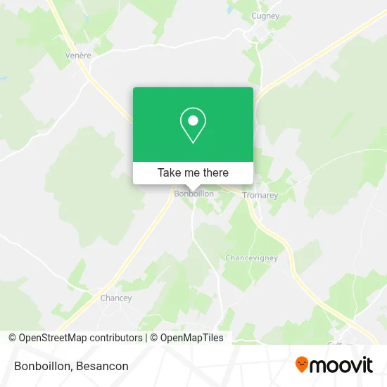 Bonboillon map