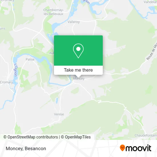 Moncey map
