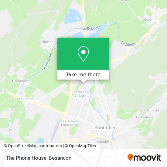 The Phone House map