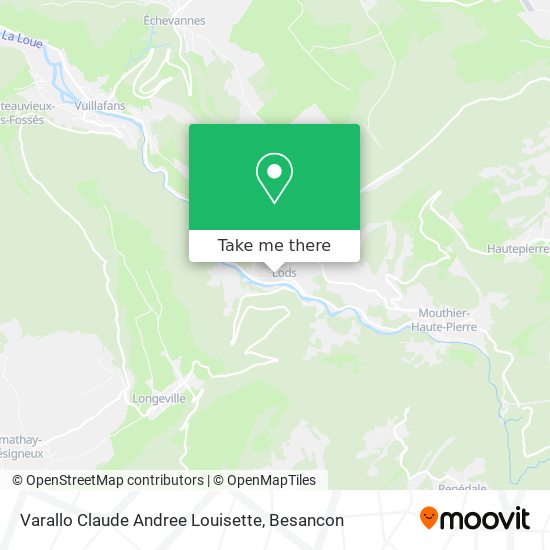 Varallo Claude Andree Louisette map